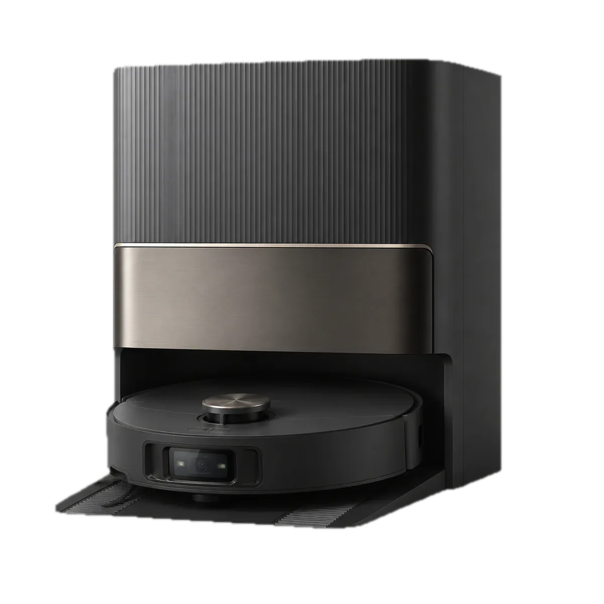 Dreame X50 Master vacuum and mopping robot with all-in-one dock as AI visualization