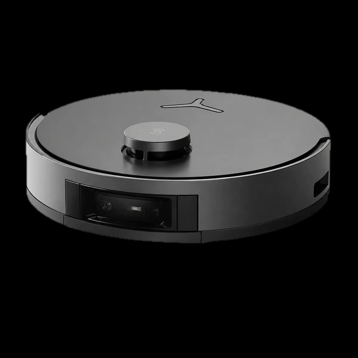 ECOVACS X12 PRO Omni vacuum and mopping robot as AI visualization