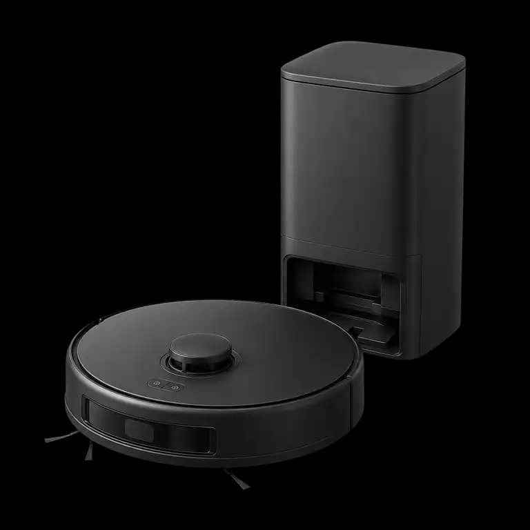eufy L60 Hybrid SES Robot vacuum cleaner with associated station, if included in delivery