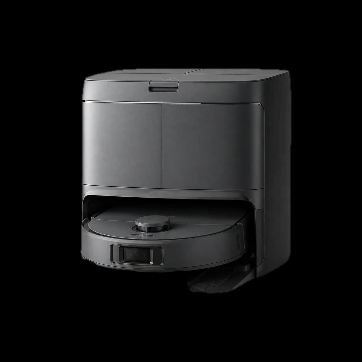 eufy S1 vacuum and mopping robot with all-in-one dock as AI visualization