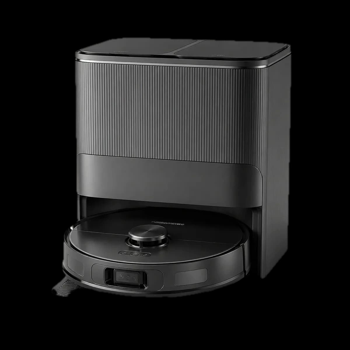 Eureka J12 Ultra vacuum and mopping robot with all-in-one dock as AI visualization