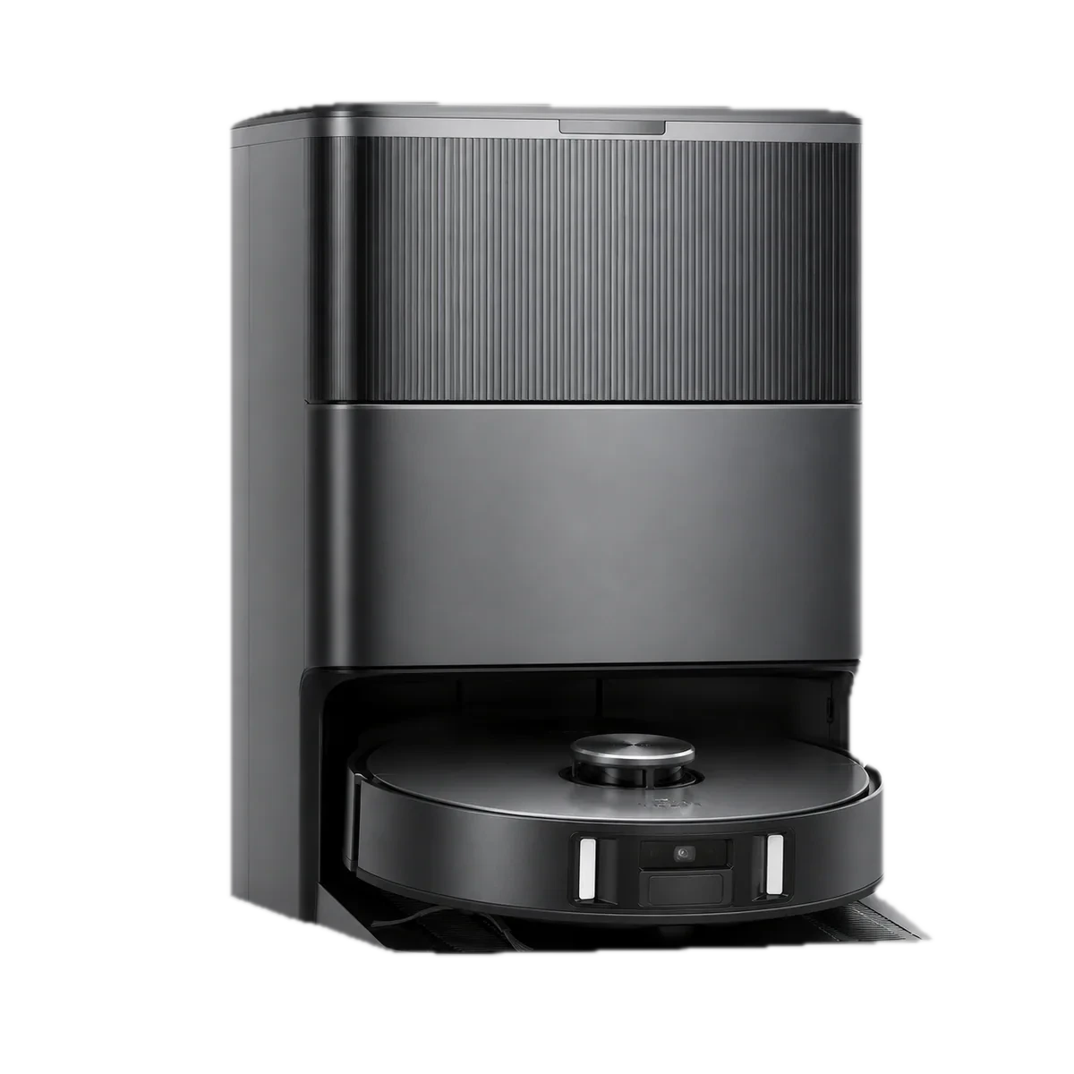 EUREKA J15 Ultra vacuum and mopping robot with self-emptying dock as AI visualization