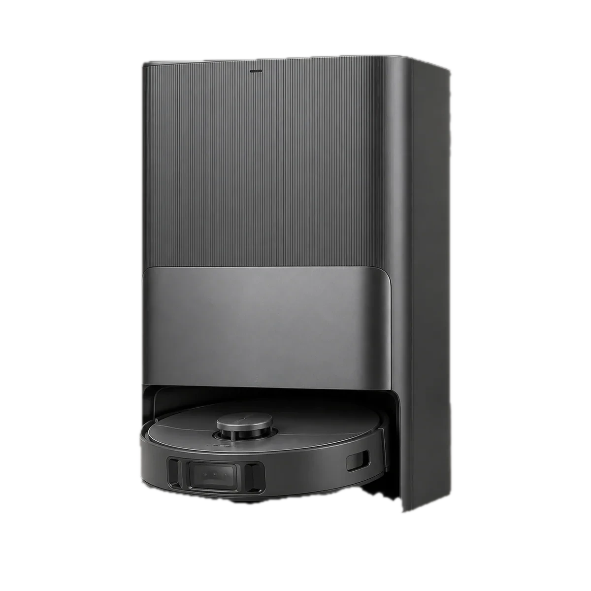 Mova E40 Ultra vacuum and mopping robot with all-in-one dock as AI visualization