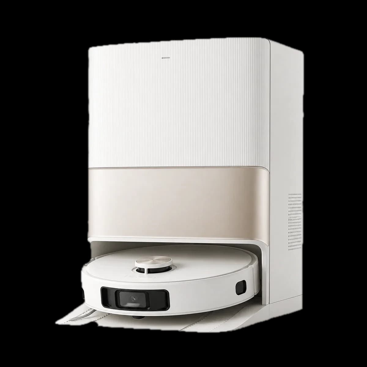MOVA E50 Pro Ultra vacuum and mopping robot with all-in-one dock as AI visualization