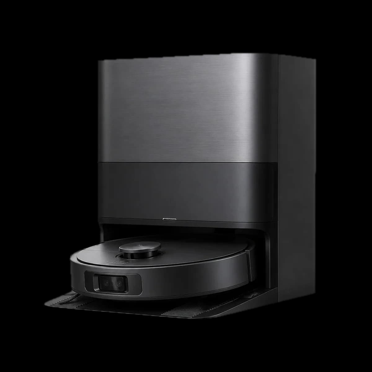 MOVA S70 Ultra Roller vacuum and mopping robot with all-in-one dock as AI visualization