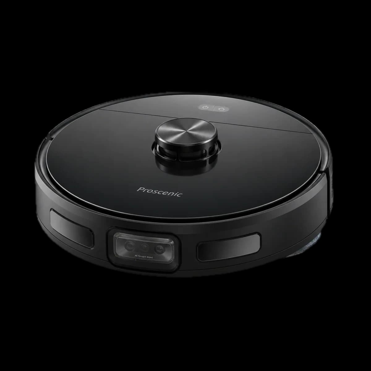 Proscenic Q10 vacuum and mopping robot as AI visualization