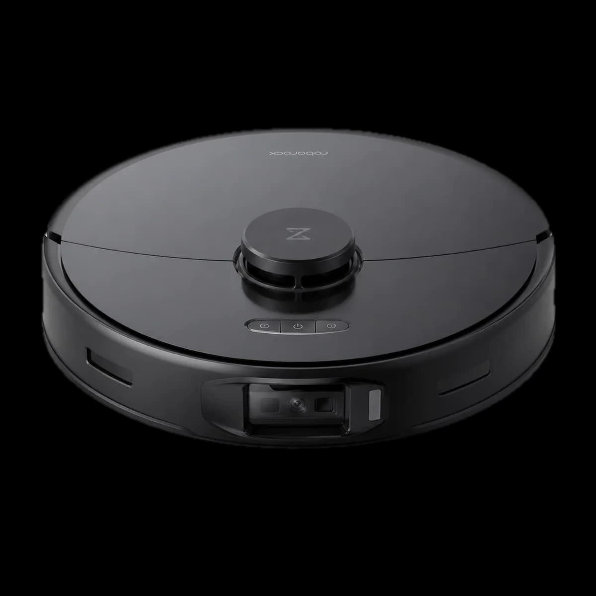 Roborock QRevo MaxV Black Black robot vacuum as AI visualization